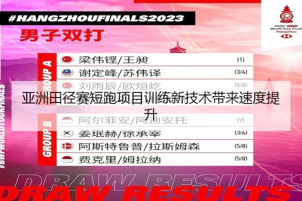 亚洲田径赛短跑项目训练新技术带来速度提升 - leyu